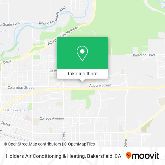 Holders Air Conditioning & Heating map