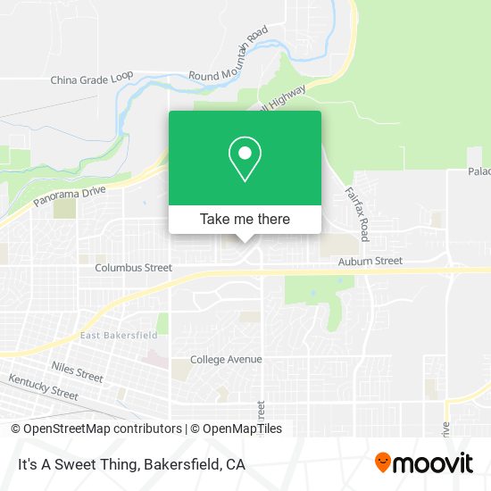 It's A Sweet Thing map