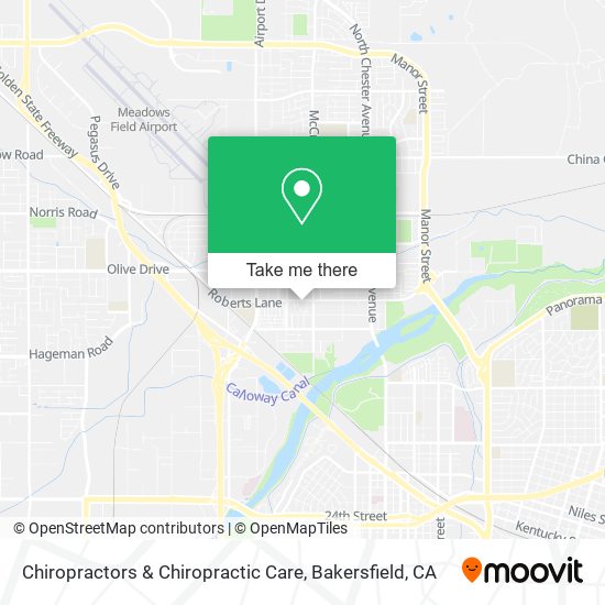 Chiropractors & Chiropractic Care map