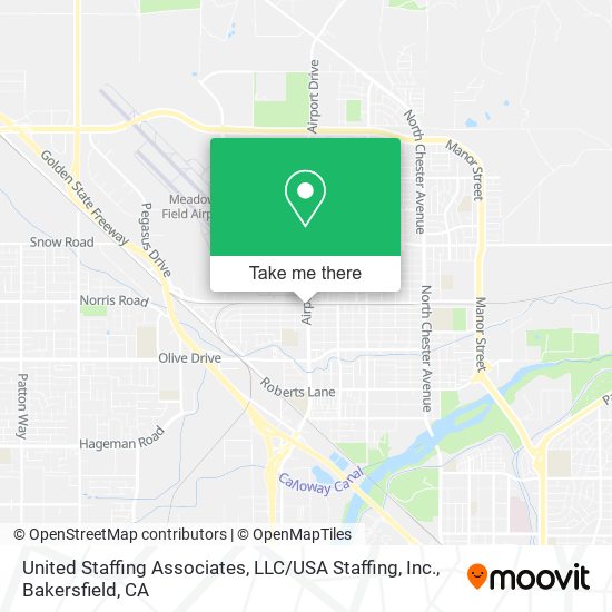 United Staffing Associates, LLC / USA Staffing, Inc. map