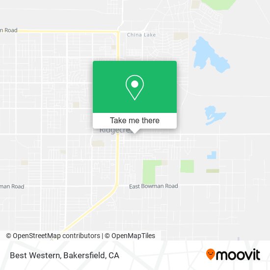 Best Western map