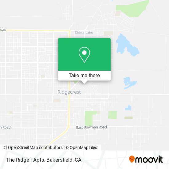 The Ridge I Apts map