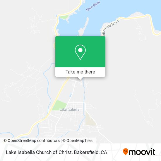 Mapa de Lake Isabella Church of Christ