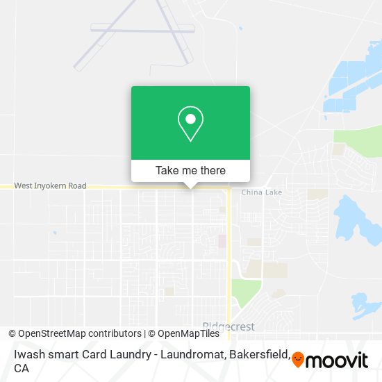 Iwash smart Card Laundry - Laundromat map