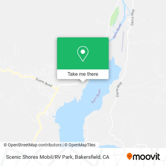 Scenic Shores Mobil/RV Park map