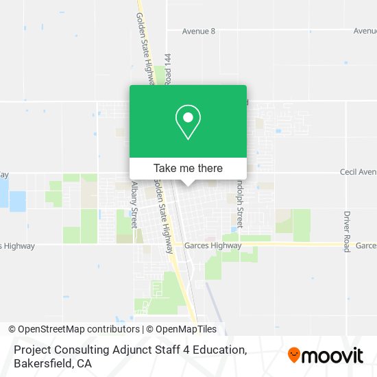 Project Consulting Adjunct Staff 4 Education map