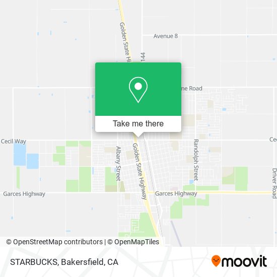 STARBUCKS map
