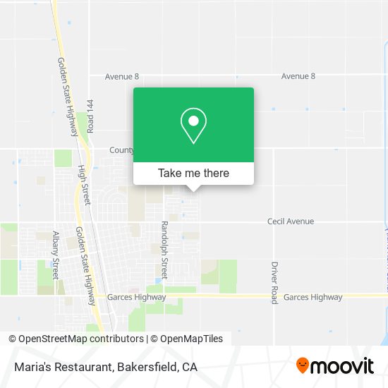 Mapa de Maria's Restaurant