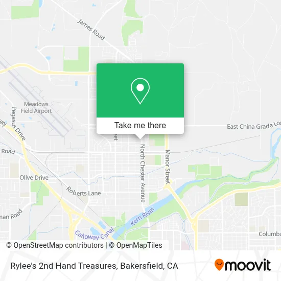 Rylee's 2nd Hand Treasures map