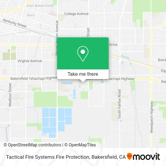 Tactical Fire Systems Fire Protection map