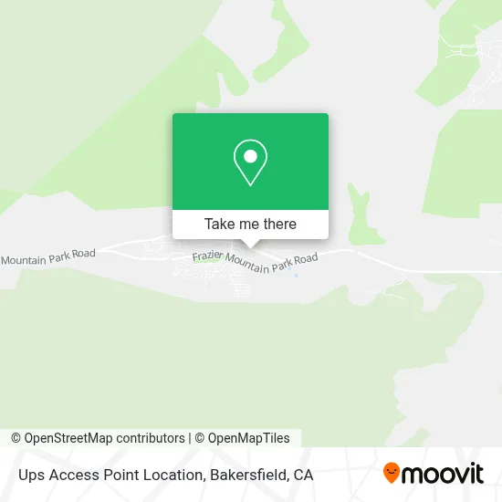 Ups Access Point Location map