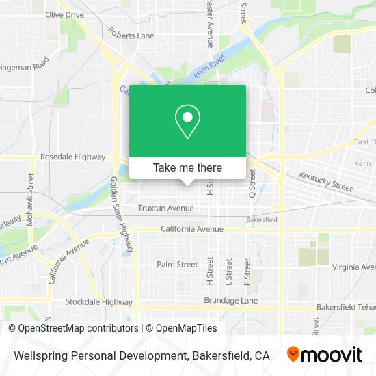Wellspring Personal Development map