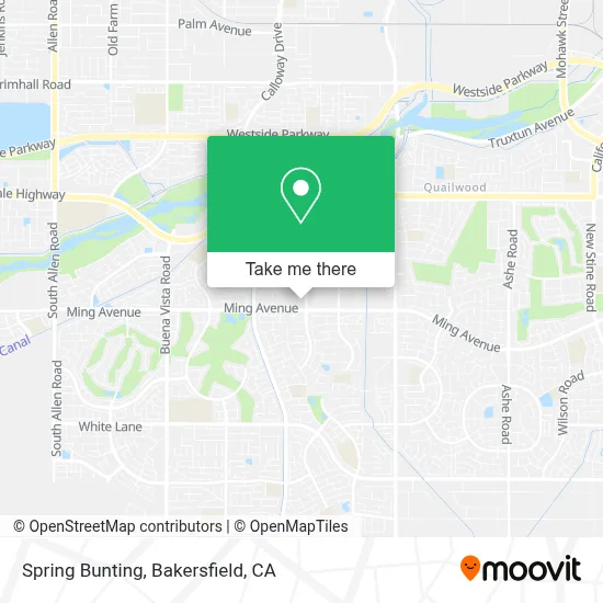 Spring Bunting map