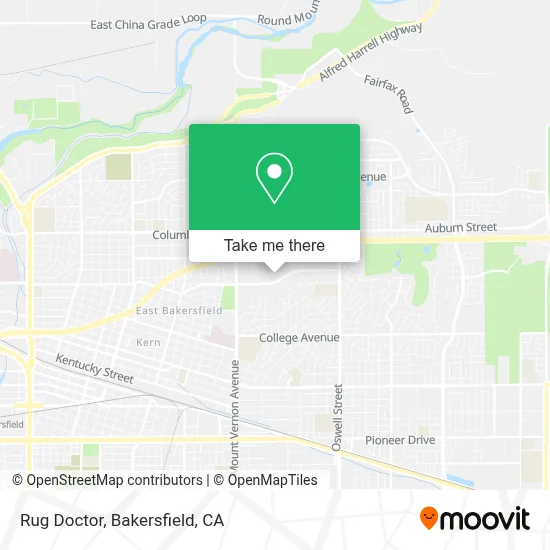 Rug Doctor map