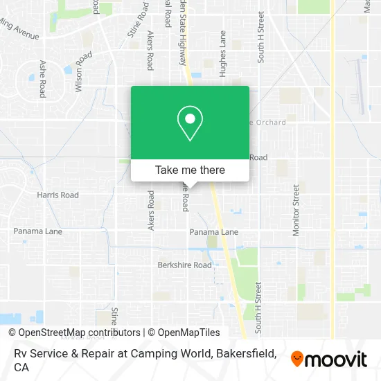 Rv Service & Repair at Camping World map
