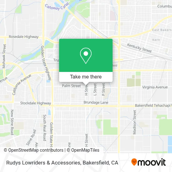 Rudys Lowriders & Accessories map