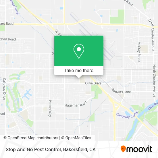Stop And Go Pest Control map