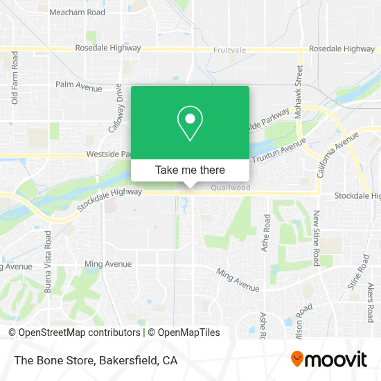 The Bone Store map