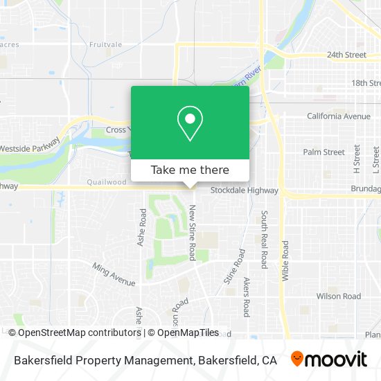 Mapa de Bakersfield Property Management