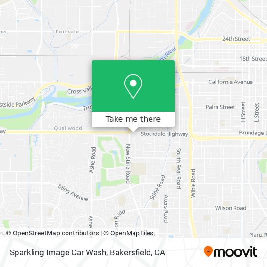 Sparkling Image Car Wash map