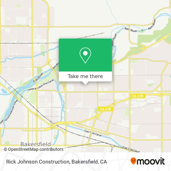 Rick Johnson Construction map