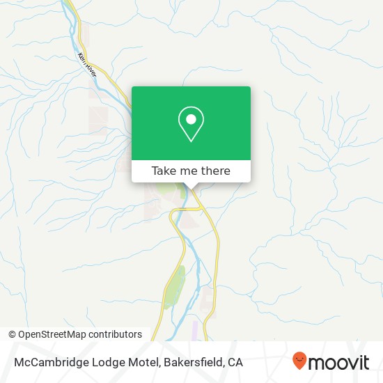 McCambridge Lodge Motel map