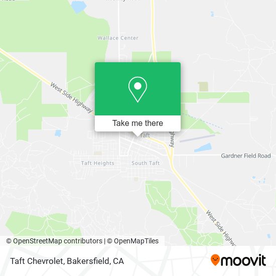 Taft Chevrolet map