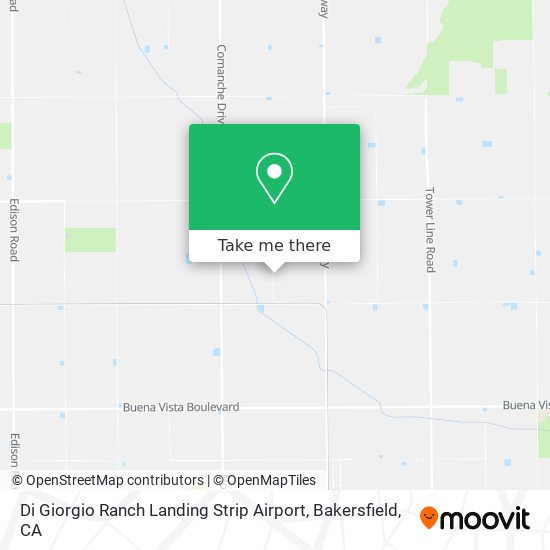 Mapa de Di Giorgio Ranch Landing Strip Airport