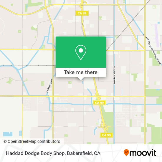 Haddad Dodge Body Shop map