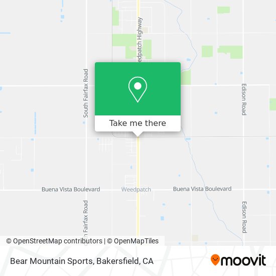 Mapa de Bear Mountain Sports