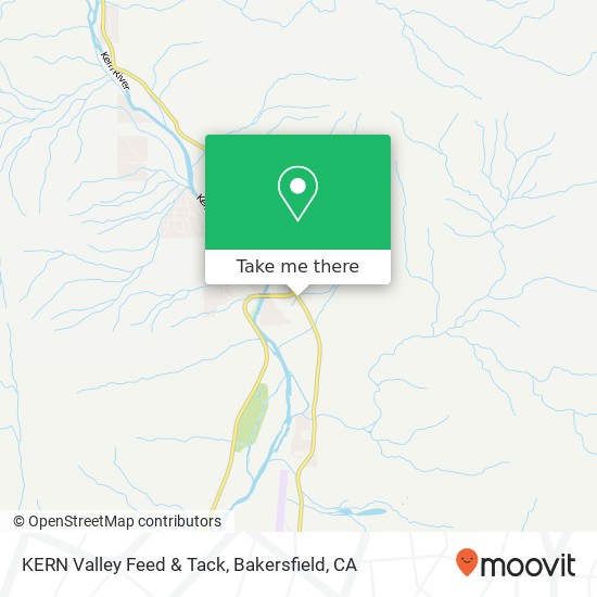 KERN Valley Feed & Tack map