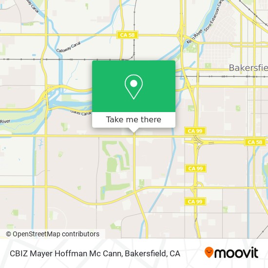 CBIZ Mayer Hoffman Mc Cann map