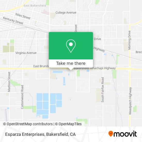 Esparza Enterprises map