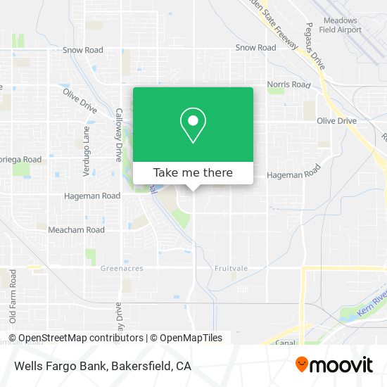 Wells Fargo Bank map