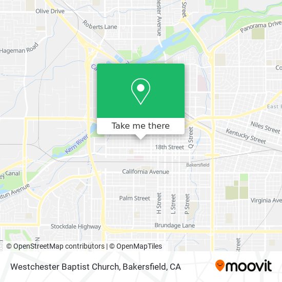 Mapa de Westchester Baptist Church
