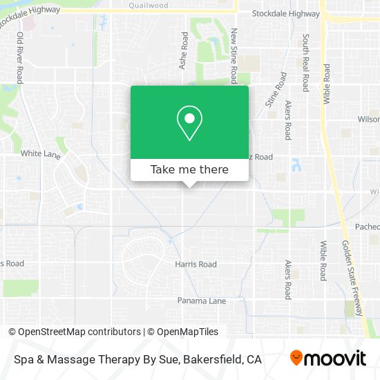 Mapa de Spa & Massage Therapy By Sue
