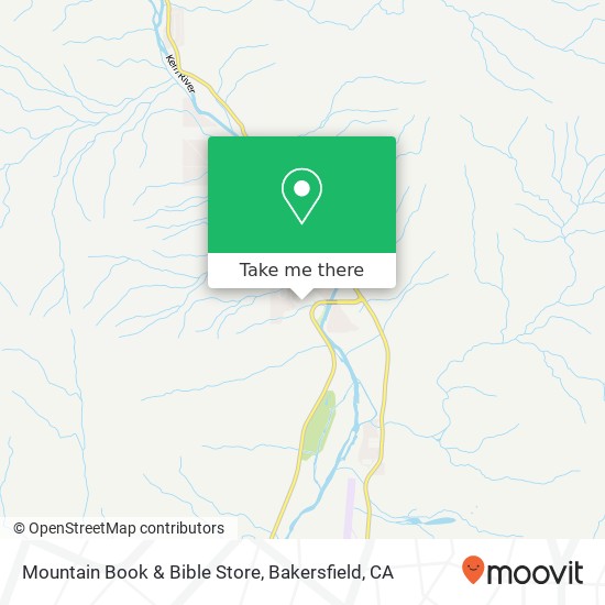 Mountain Book & Bible Store map