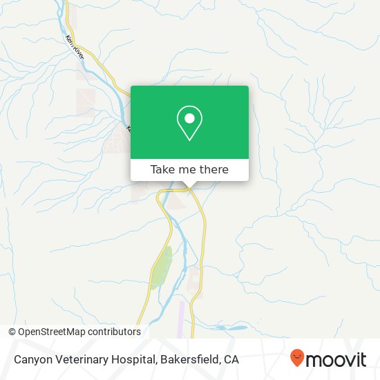 Canyon Veterinary Hospital map