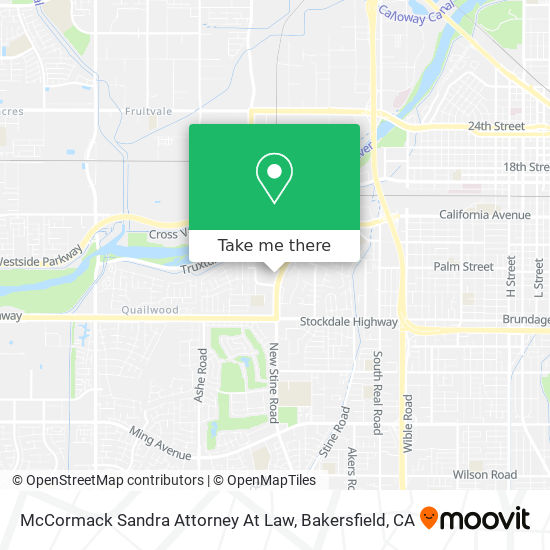 McCormack Sandra Attorney At Law map