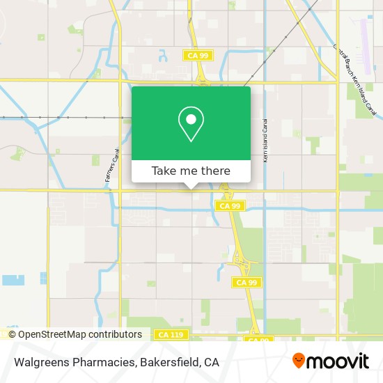 Walgreens Pharmacies map