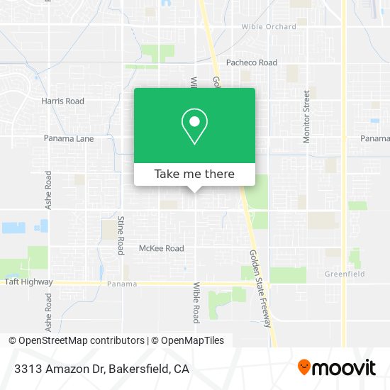 3313 Amazon Dr map