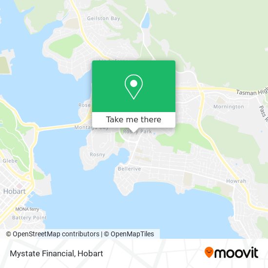 Mystate Financial map