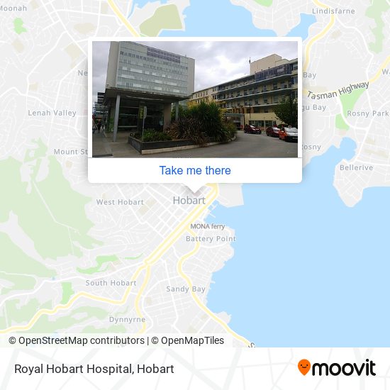 How To Get To Royal Hobart Hospital By Bus?