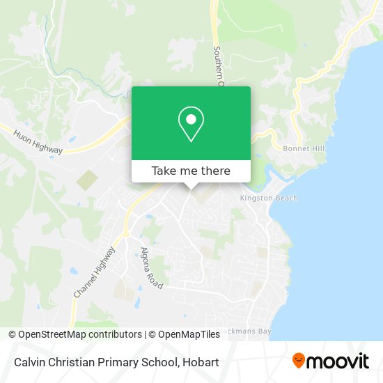 Calvin Christian Primary School map