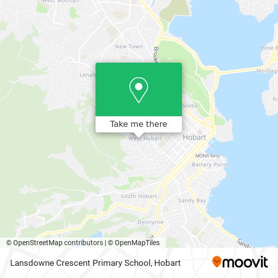 Lansdowne Crescent Primary School map