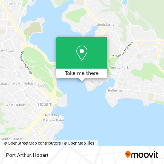 How to get to Port Arthur in Hobart by Bus Moovit How to get to Port Arthur in Hobart by Bus Moovit