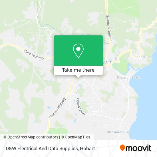 Mapa D&W Electrical And Data Supplies