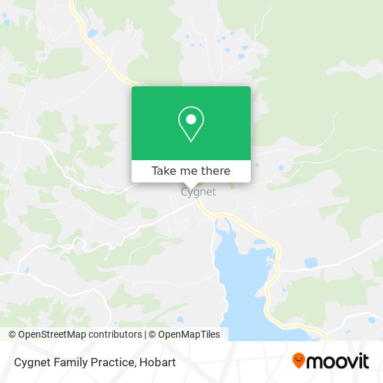 Cygnet Family Practice map