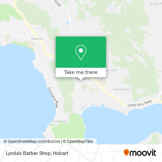 Lynda's Barber Shop map
