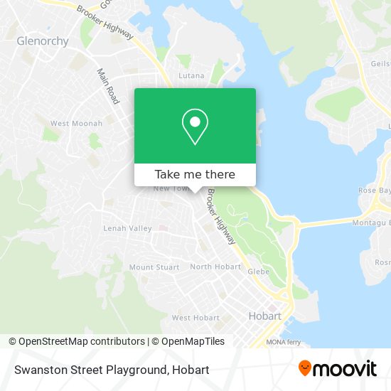 Swanston Street Playground map